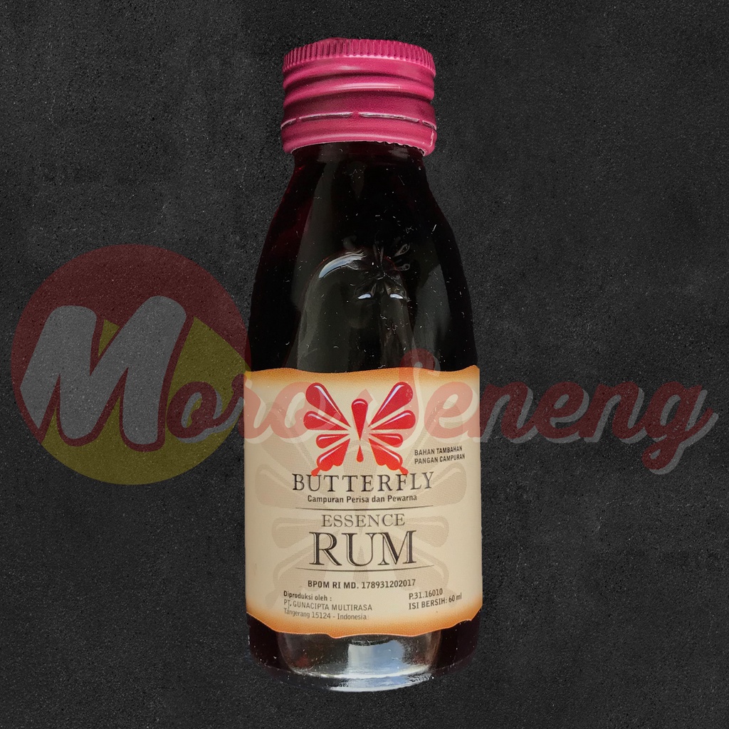 Rum Butterfly / Koepoe Koepoe / Jamaican Rhum Essence 60 ml