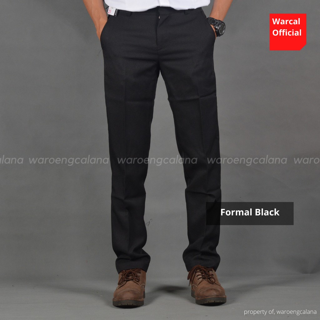 Celana Kerja Casual Formal Black