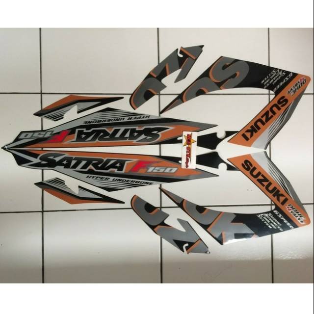 STIKER STRIPING SATRIA F 2015