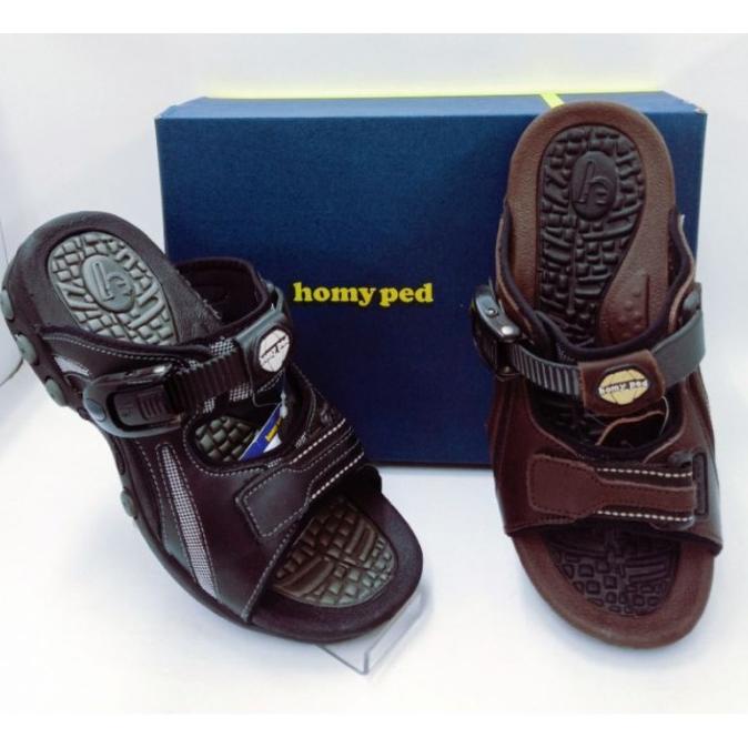 PROMO SANDAL KULIT GUNUNG PRIA HOMYPED MA 2032 ORIGINAL AU SRF64646E
