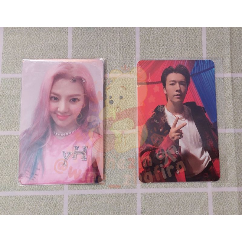 [Baca Deskripsi] Photocard PC Donghae Super Junior D & E Bad Blood Hyoyeon Holiday Night SNSD Girls 