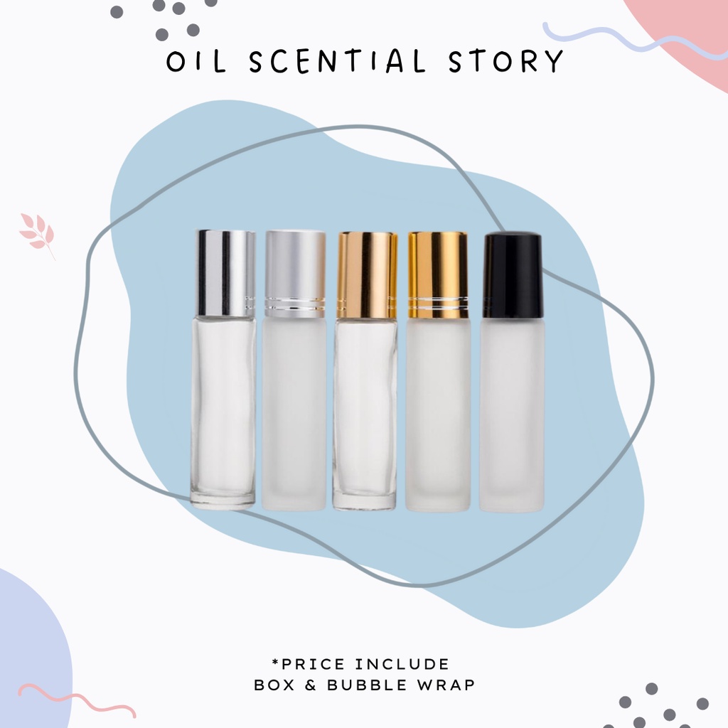 Botol Roll On Frost 10ml TEBAL