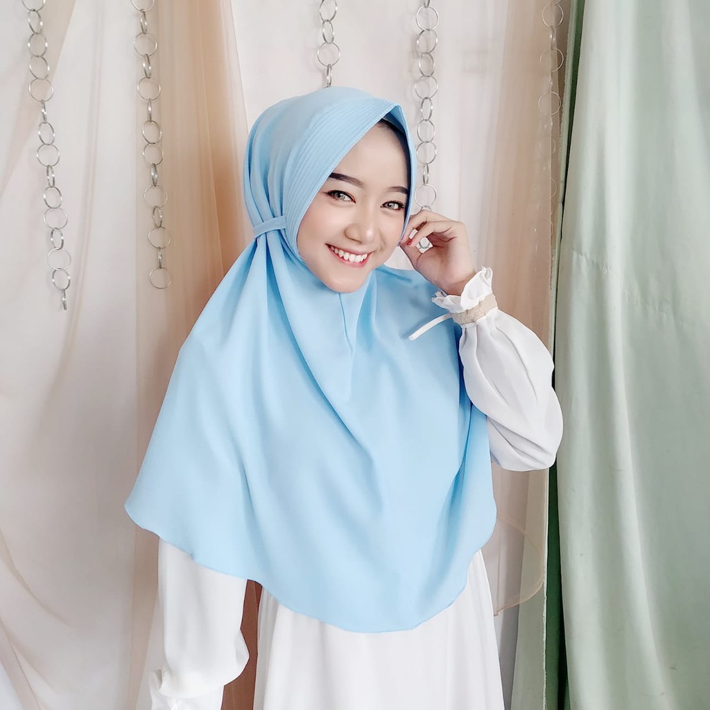 Khimar instan Sabyan Jilbab Instan Sabyan Kerudung  Instan 