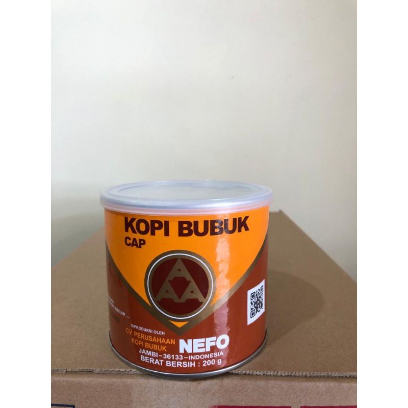 

Kopi AAA asli Jambi Tin 200gr