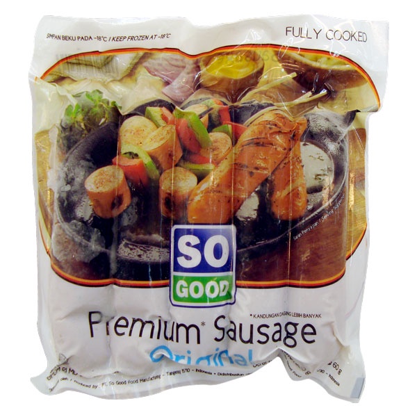 

SO GOOD PREMIUM SAUSAGE ORIGINAL 300g