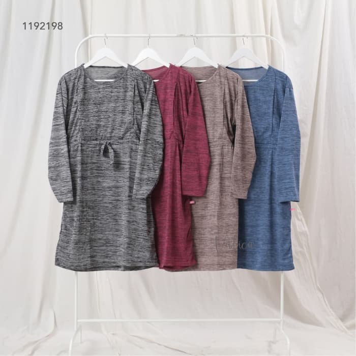 TUNIK BUSUI KAOS | TUNIK KAOS | TUNIK | KAOS WANITA - Pink