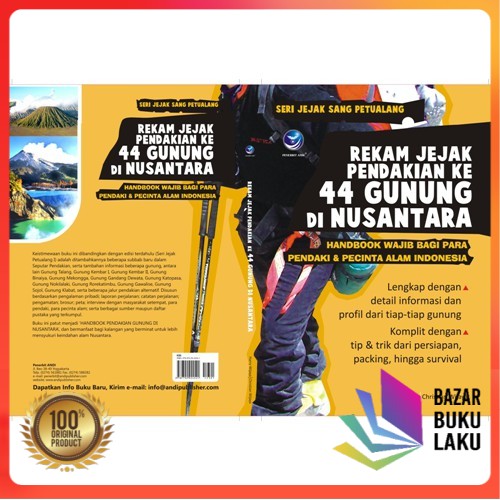 BUKU Rekam Jejak Pendakian ke-44 Gunung di Nusantara