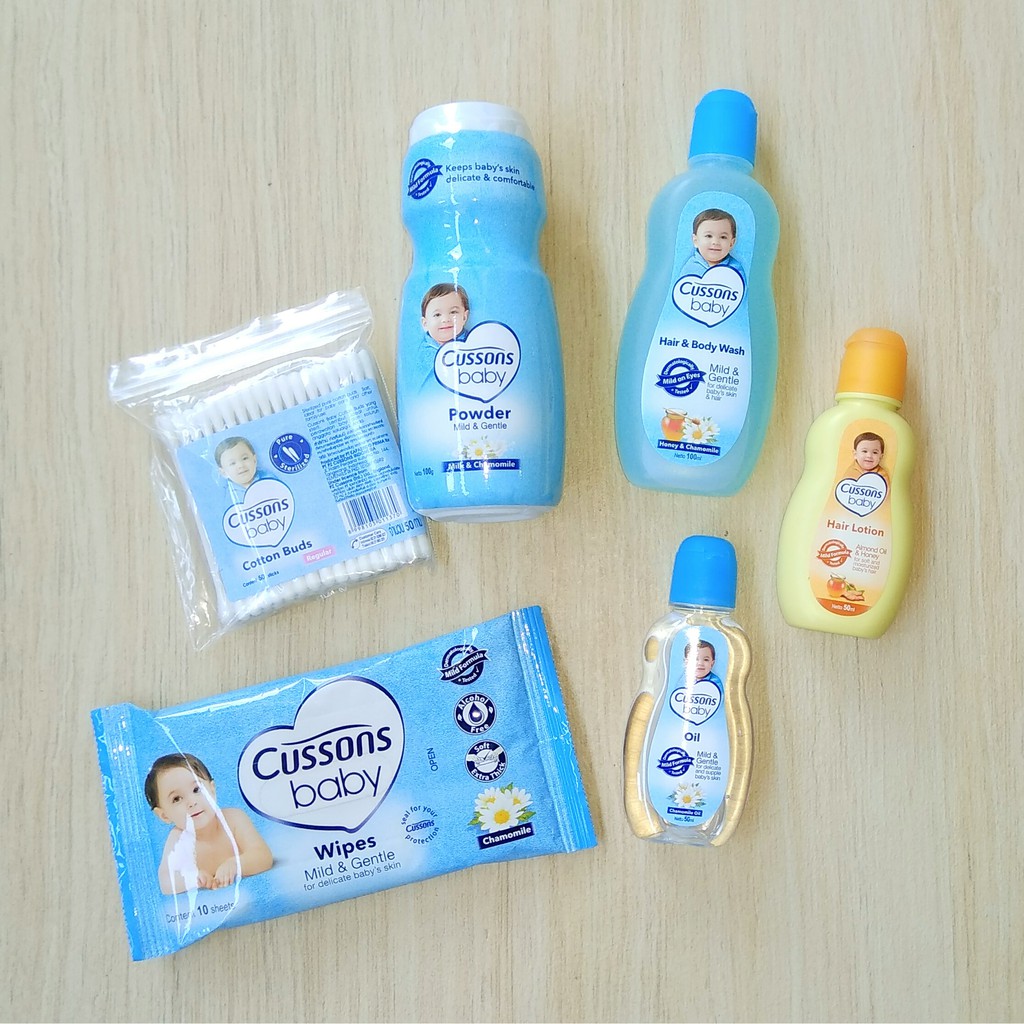 CUSSONS Baby MEDIUM Bag Daily Care Set Perawatan Bayi Baru Lahir Newborn Perlengkapan Mandi Murah