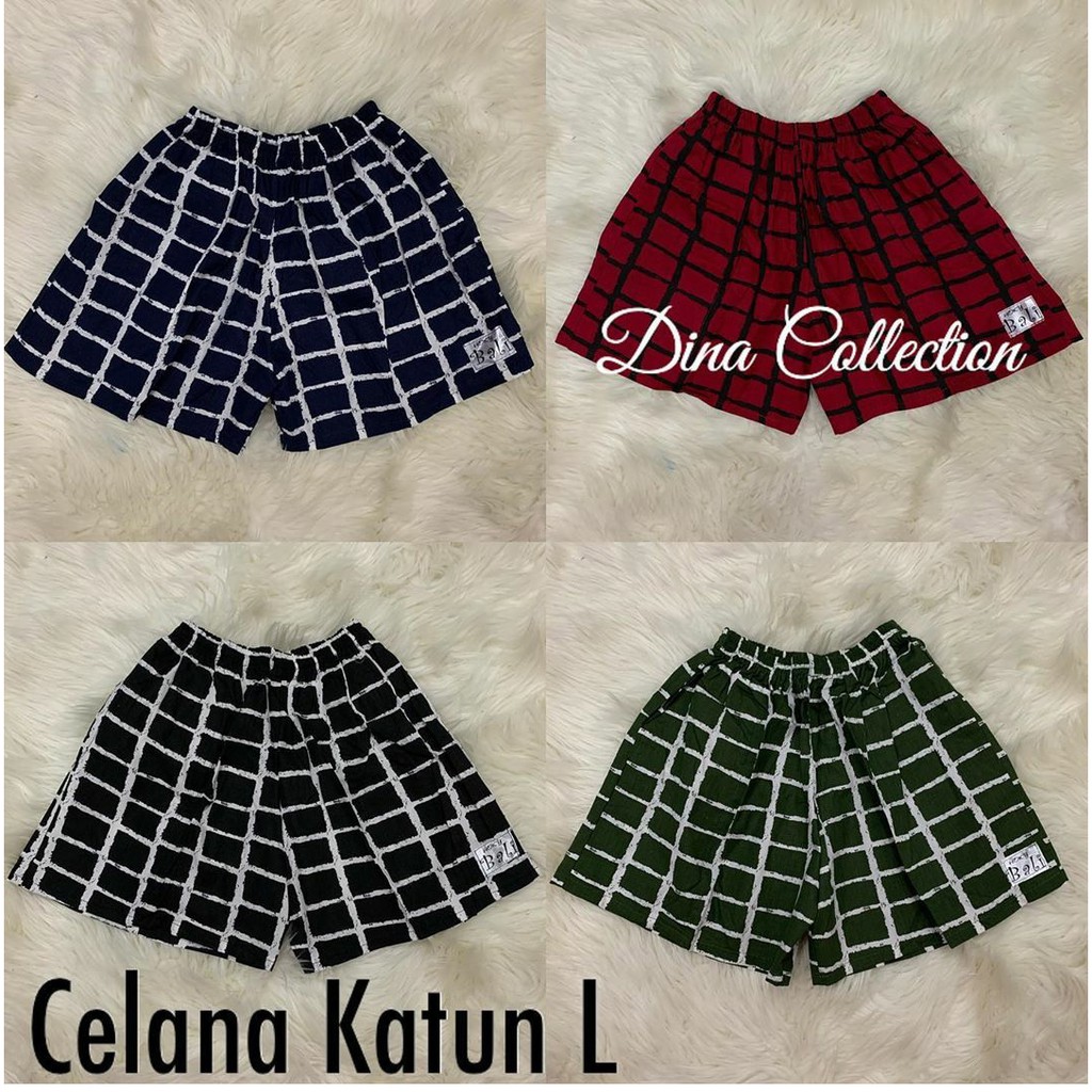 Celana Motif daun kembang bunga