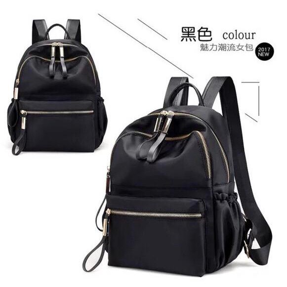 GI 813479 GT 1331 RISCE TAS RANSEL NYLON WANITA CEWEK PEREMPUAN BATAM EL 808 JTF BQ 3280 LT 1335