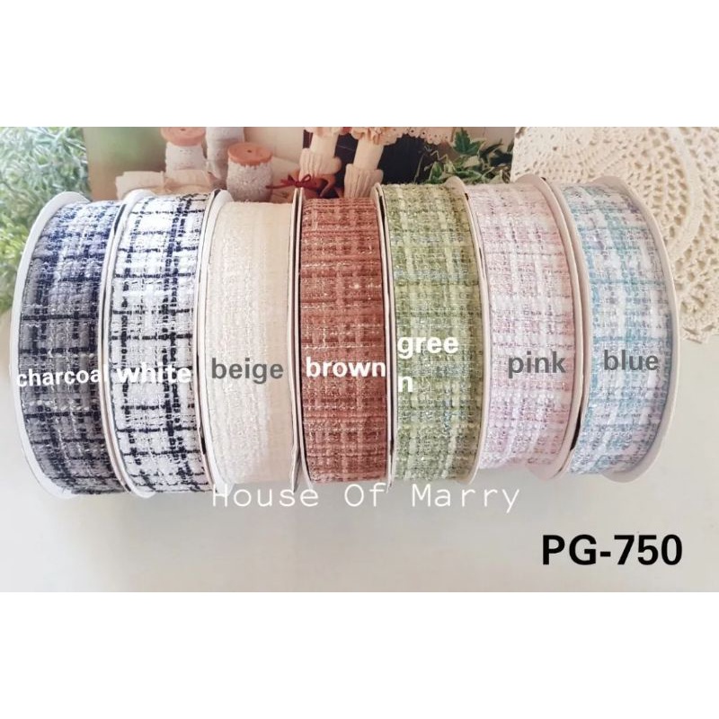 

Pita Tweed Korea PG-760 | jual per yard (90 cm)
