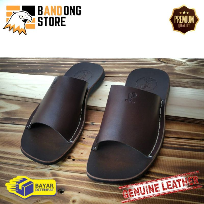 Sandal Pria casual Kulit Asli Sandal kokop Pria