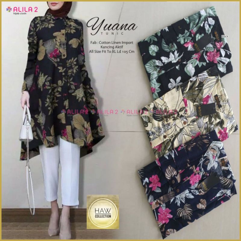 Tunik Wanita Terbaru dan Kekinian Yuana Tunik