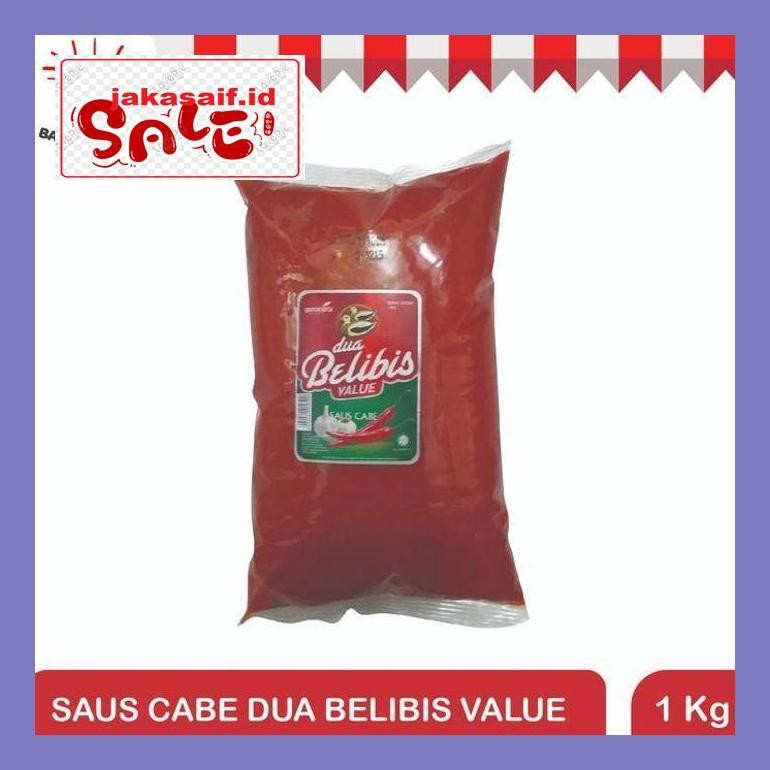 

504Sbu Dua Belibis Value Saos Cabe (1Kg) Bud0Mb