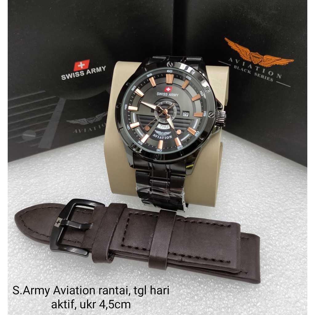 BEST SELLER JAM TANGAN PRIA TETONIS G275 TALI RANTAI CHRONOGRAPH TANGGAL AKTIF DM 4.5CM FREE BOX BATERAI CADANGAN || JAM TANGAN FASHION PRIA JAM TANGAN COWOK MURAH TETONIS