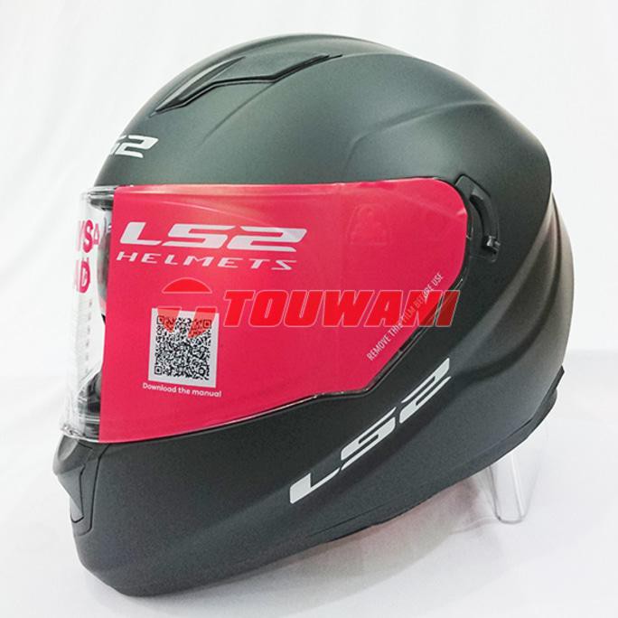 Helm LS2 FF320 Solid Matt Black