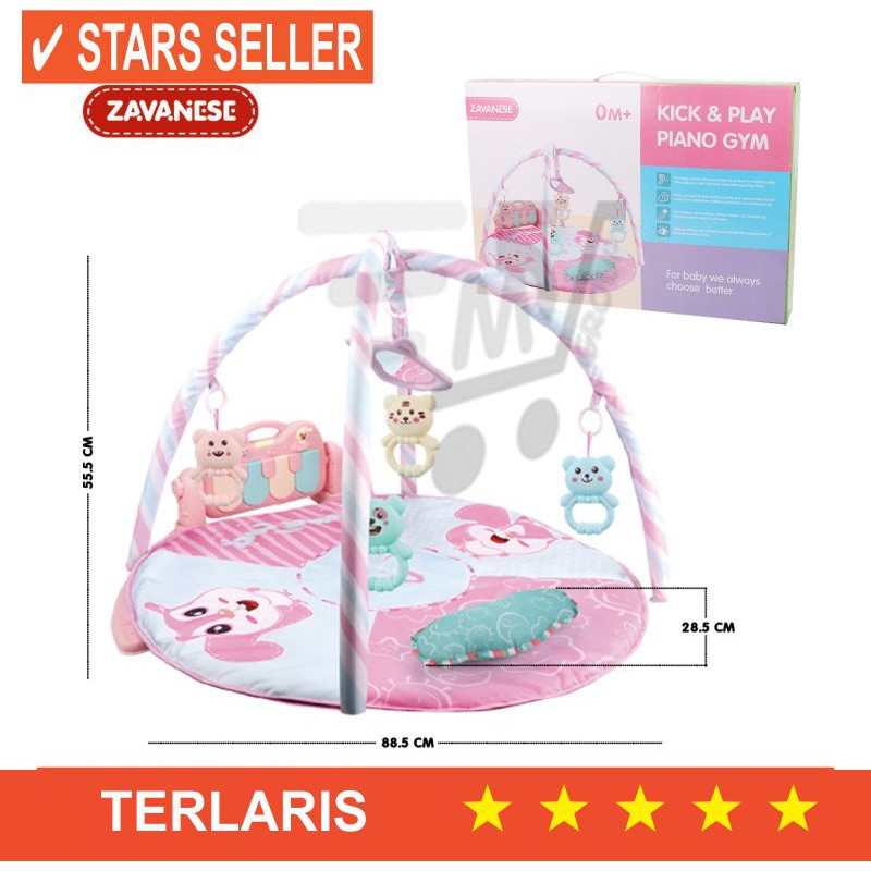 BISMILLAH LARISSS / Metromart Baby Gym Circle Piano PlayGym Musical Bulat Zavanese