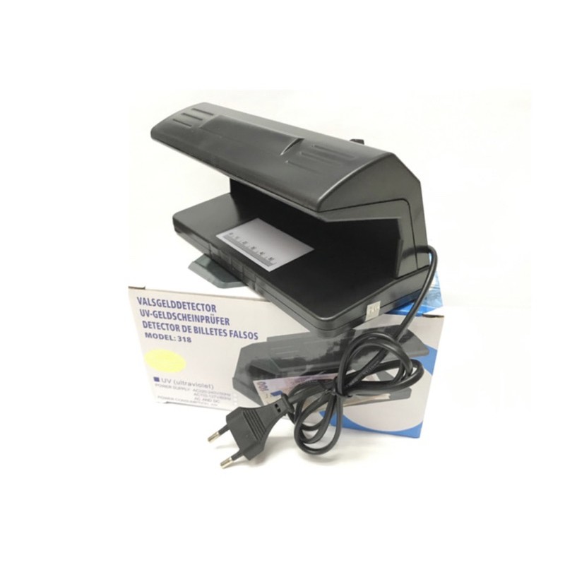Money Detektor Lampu Alat Pendeteksi Uang Palsu Sinar Ultra Violet Money Counterfeit 3 Watt UV 318