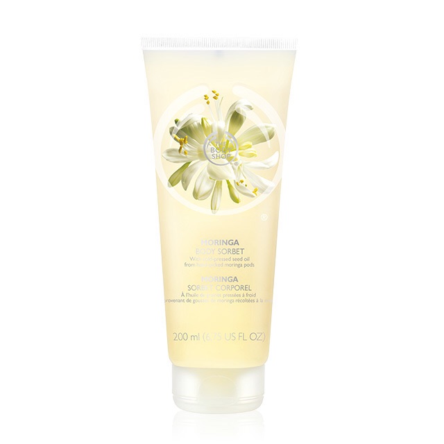 The body shop moringa body sorbet