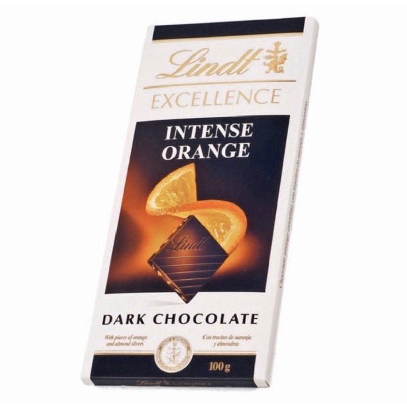 

Lindt intense orange dark chocolate 100 gr