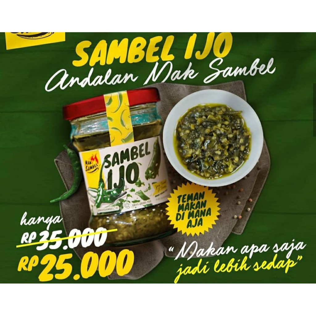 

Sambel Ijo Mak Sambel