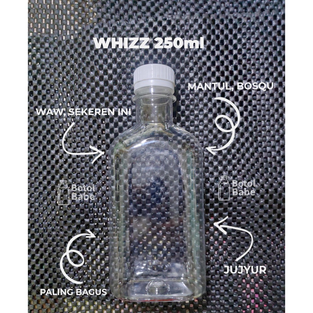 Botol Whizz 250ml Gepeng
