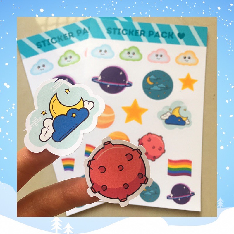 

STICKER PACK! READY! KISSCUT! TANPA MIN ORDER