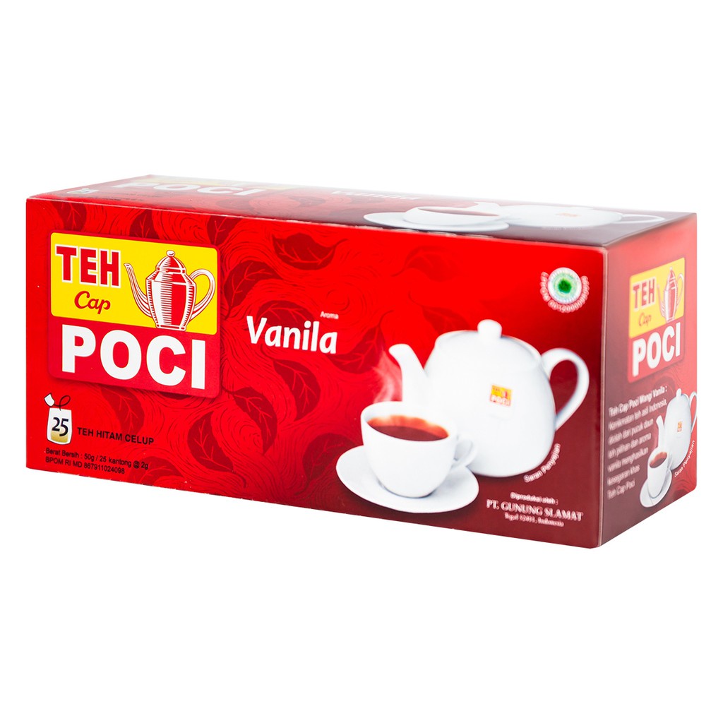 

POCI TEH CELUP ISI 25S ASLI/VANILLA