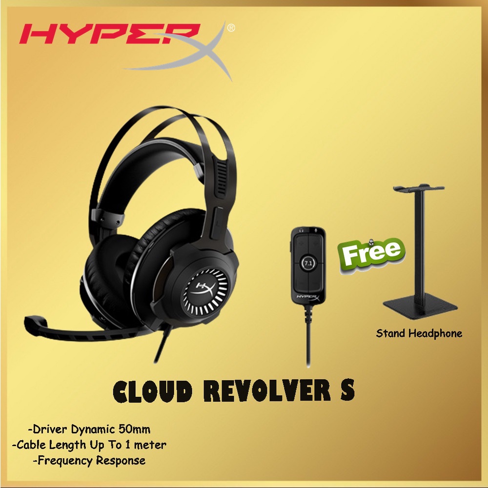 Kingston HyperX Cloud Revolver S Pro Gaming Headset Dolby 7.1 Surround