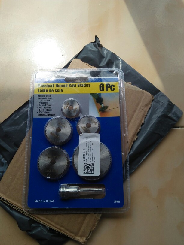 Mata Gergaji Mini Gerinda Set 5 Pcs Circular Saw Grinder Bor Potong Kayu Hss Blade 22 25 32 35 44mm