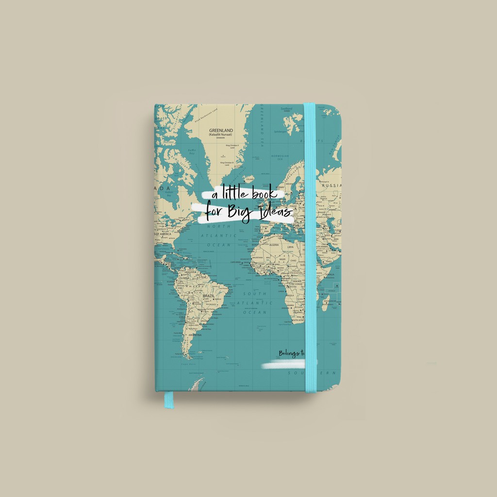 

Map Bullet Journal Dotted 160 Halaman