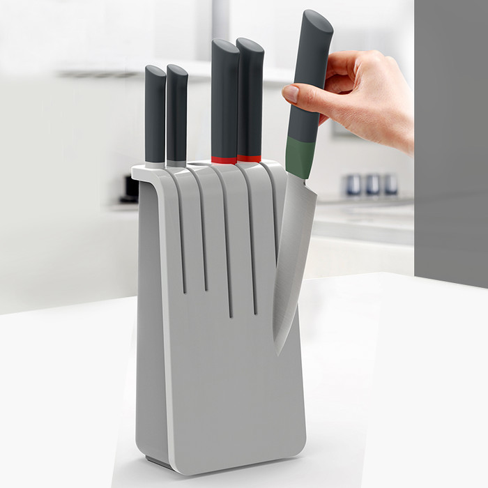 Joseph Joseph Duo 5-piece Knife Block Set Multi | Shopee Indonesia