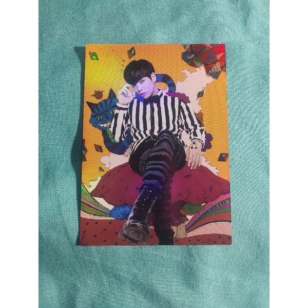 SHINee in Wonderland Rare Card Hologram card Jonghyun