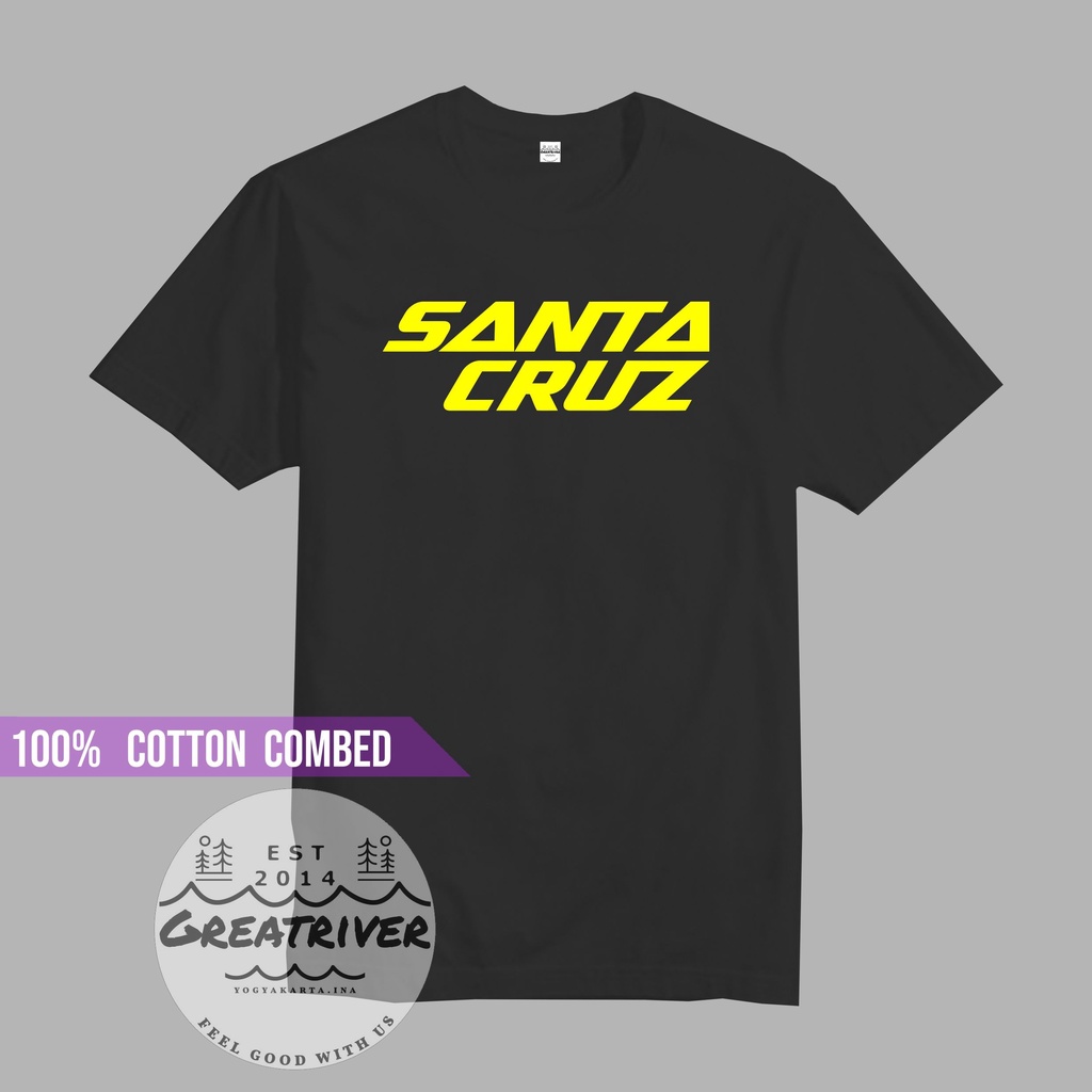 kaos sepeda santa cruz tulis bicycle
