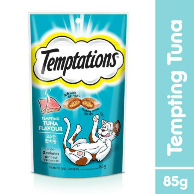 TEMPTATIONS 75 g Cemilan Snack Kucing Kitten dry cat food