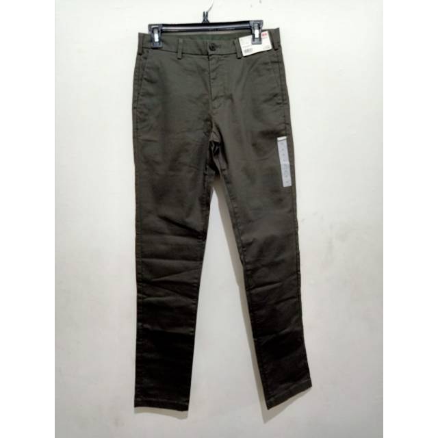 ( BISA COD ) Celana Pria Chino uniqlo Original 100%