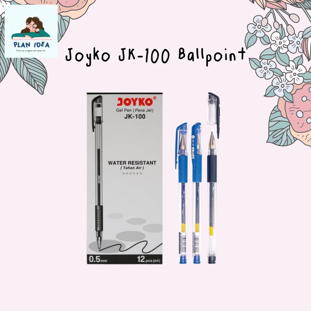 

Gel Pen Pulpen Pena Joyko JK-100 0.5 mm