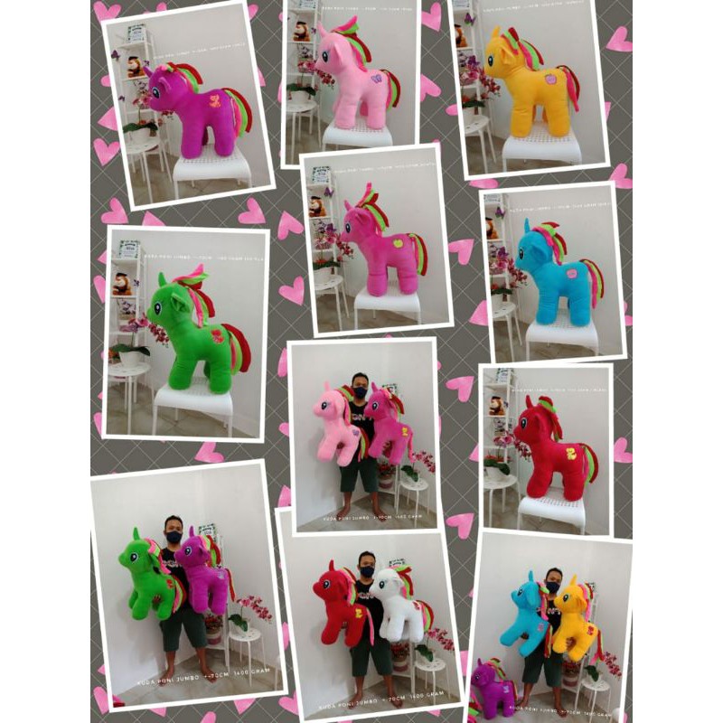 KUDA PONI JUMBO UKIR NAMA