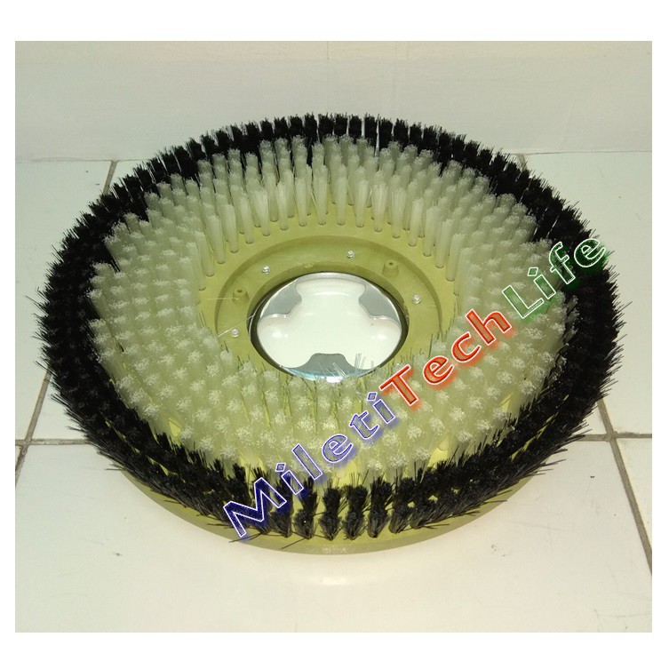 Sikat Polisher Soft Brush 17inch Sikat Karpet Polisher Ring Plastik dan Ring Besi