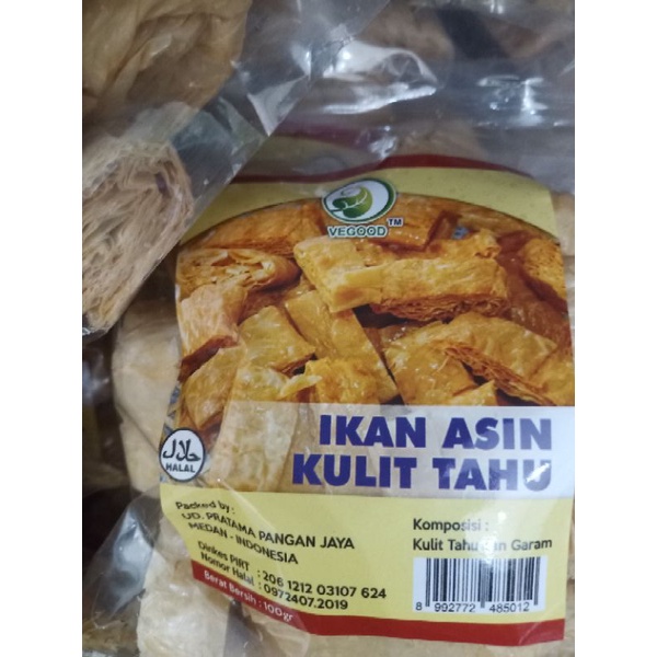 

Vegood ikan asin kulit tahu 100gram
