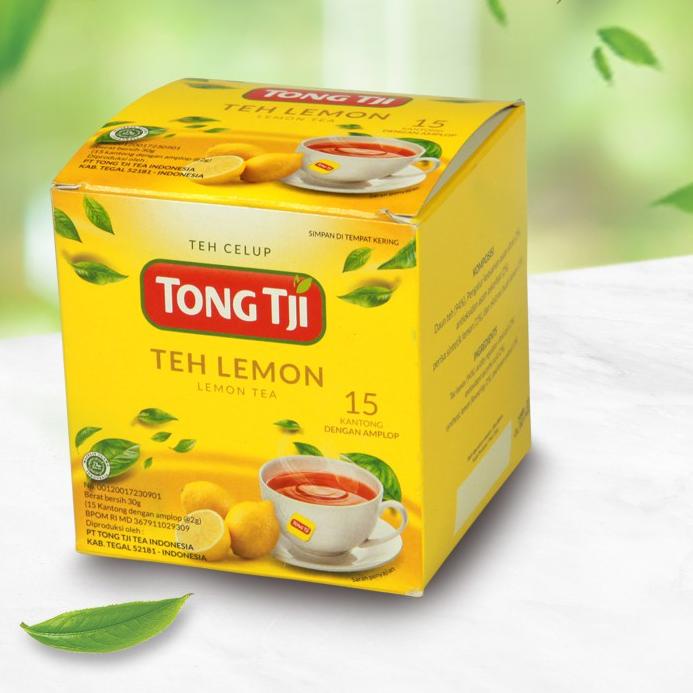 

Terbaru 10.10 Tong Tji Lemon Tea 1 pack isi 30 gram ( Tea Bag/ Teh Celup dgn Amplop )