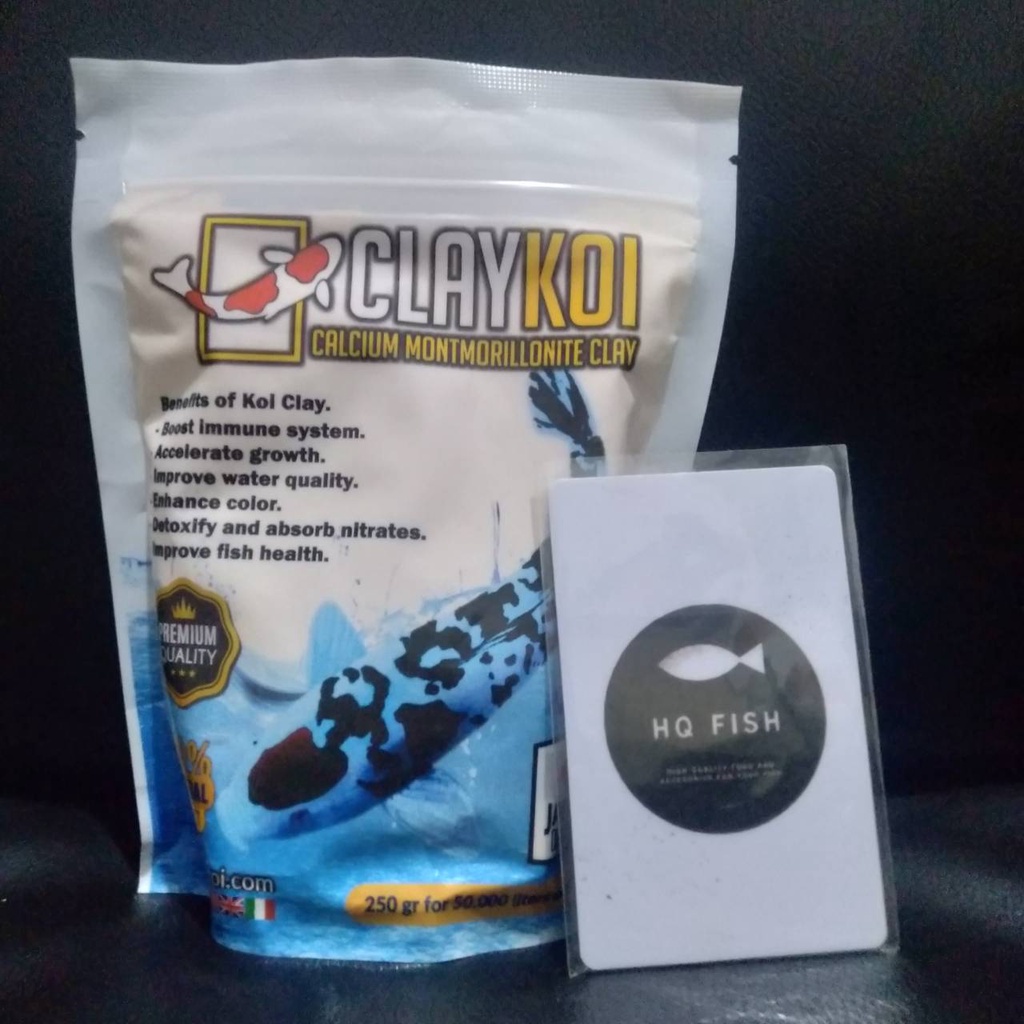 CLAYKOI PUTIH 250 GR PREMIUM QUALITY CLAY KOI