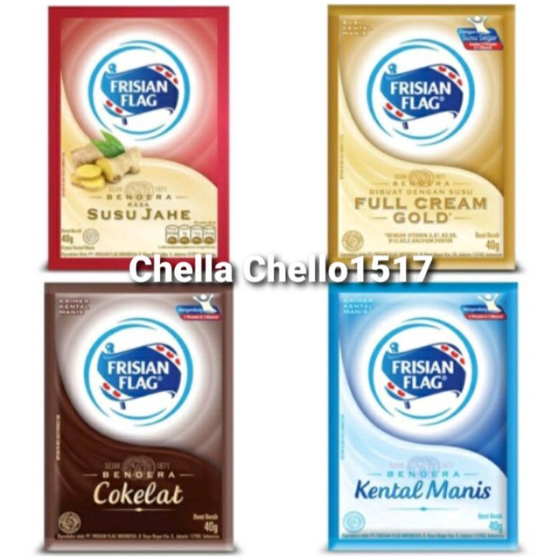 

Susu Bendera shaset 1renteng