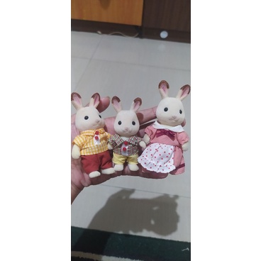 paket 3 figur sylvanian