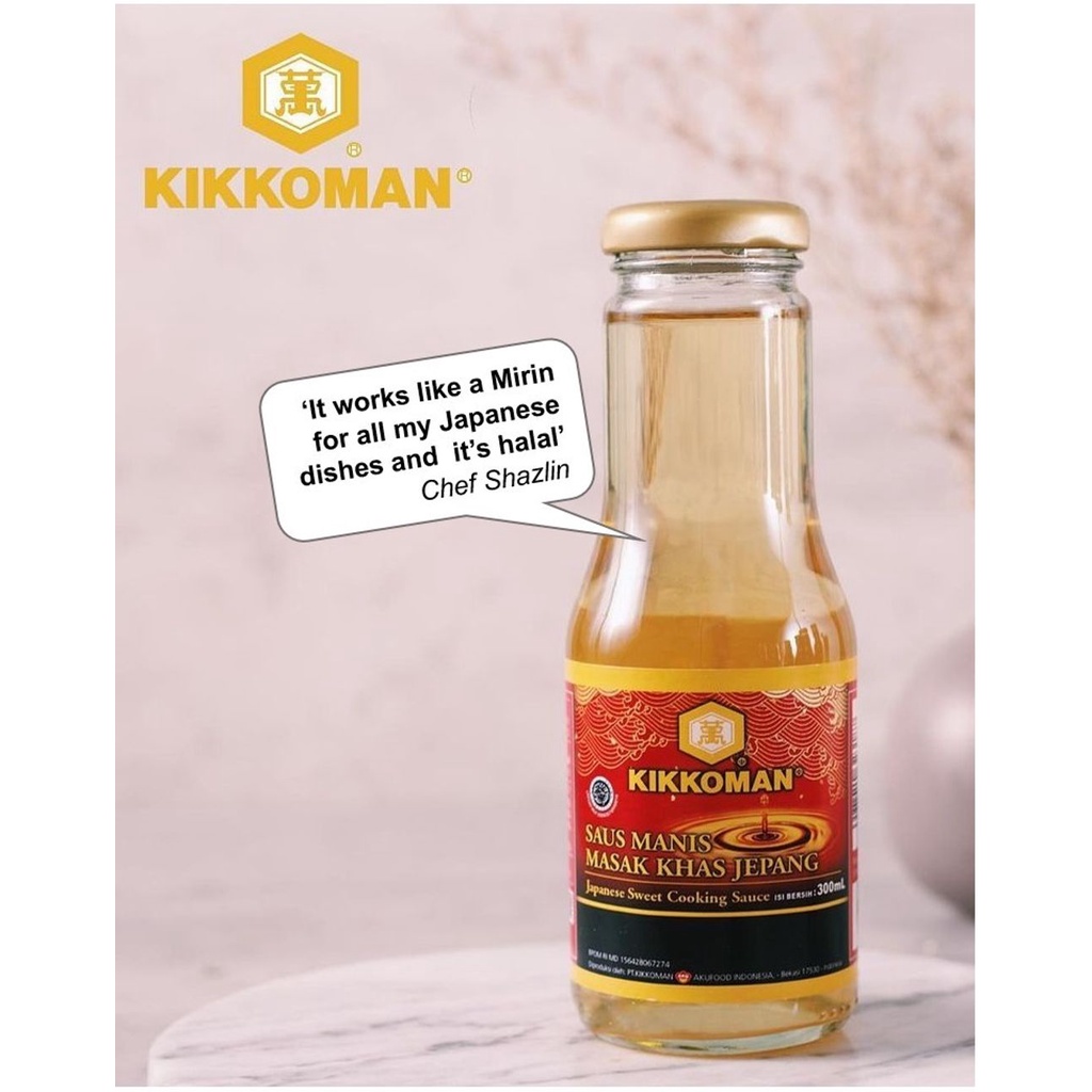 

Kikkoman Japanese Sweet Sauce Mirin - 300gr