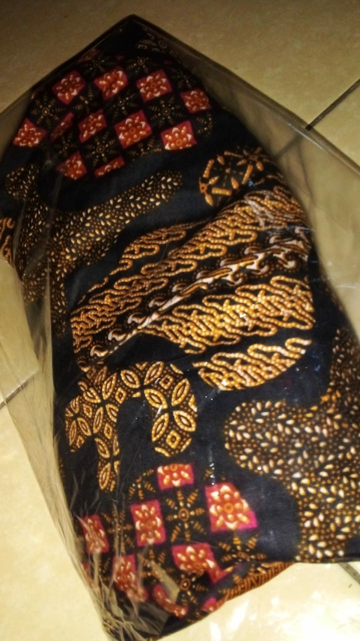 Gamis Batik (cod) Manggar Gamis Batik Pesta Model Terbaru