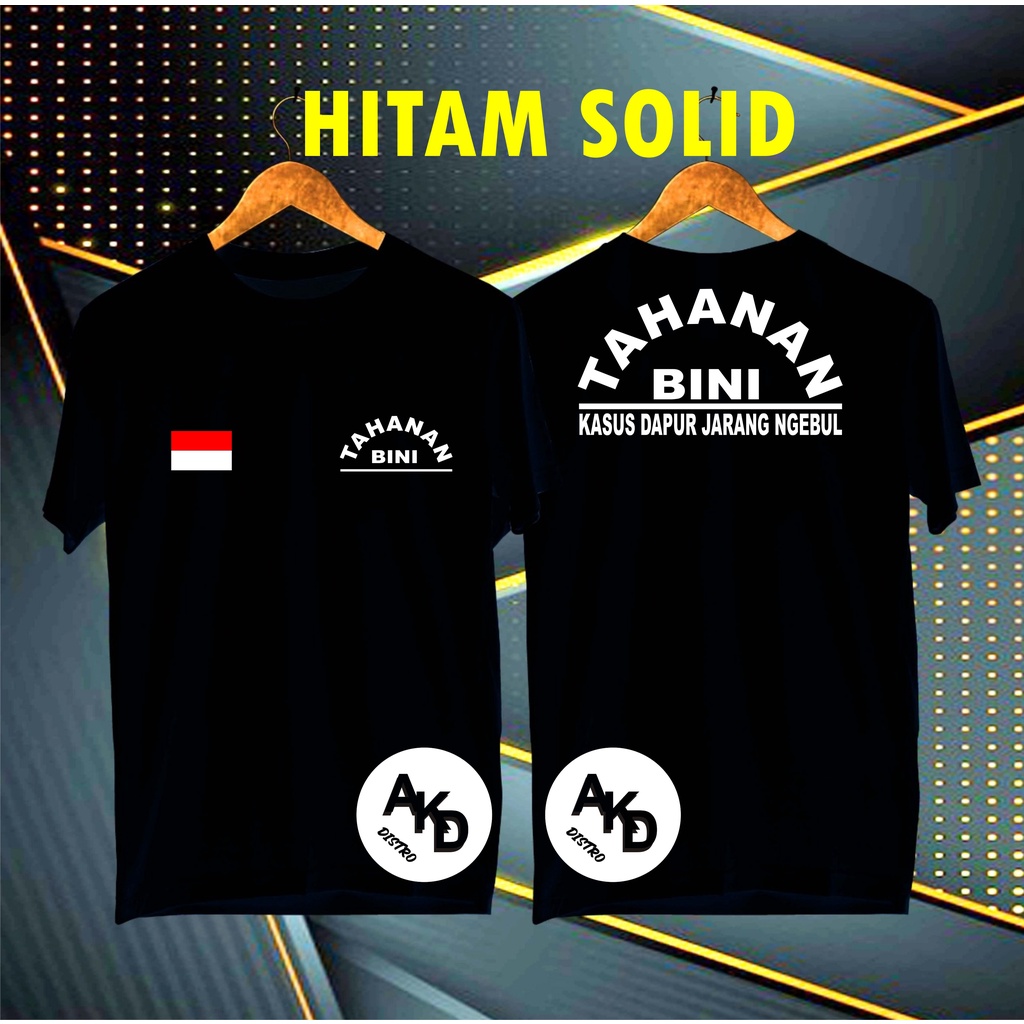 Cod Promo Diskon Gratis Ongkir Tahanan Bini Pakaian Pria Pakaian Wanita Kaos Hits Distro Bndung /KAOS EKSPRESI/KAOS HITS/KAOS BANDUNG/KAOS MURAH/KAOS DISTRO