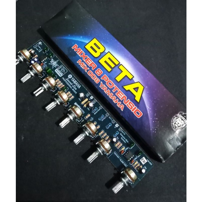 Kit mixer 8 potensio YAMAHA SOUND LIVE Profesional BETA By BME.