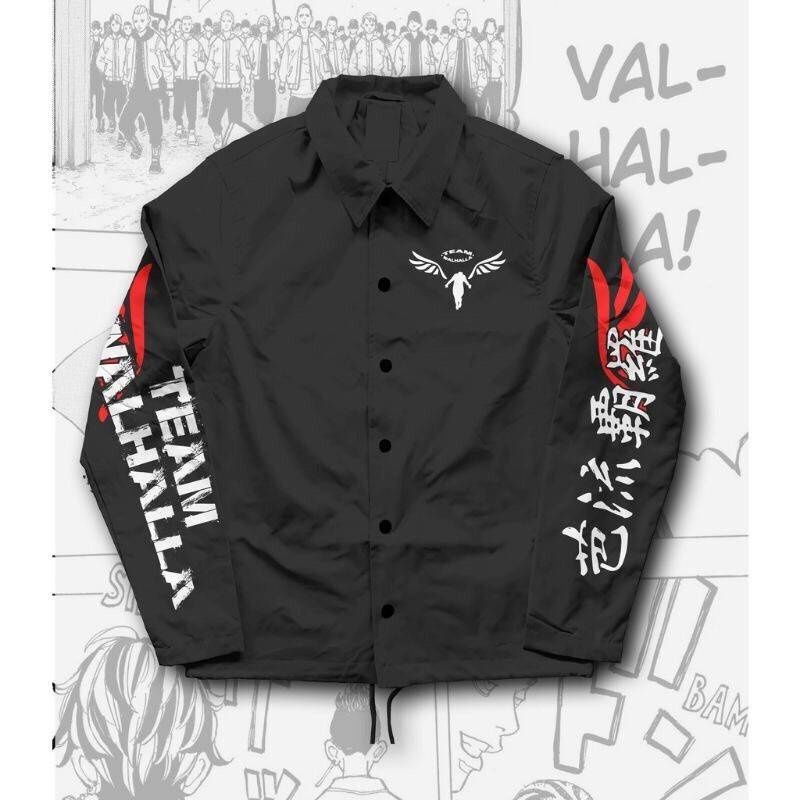 JAKET COACH TOKYO REVENGERS TOKYO MANJI