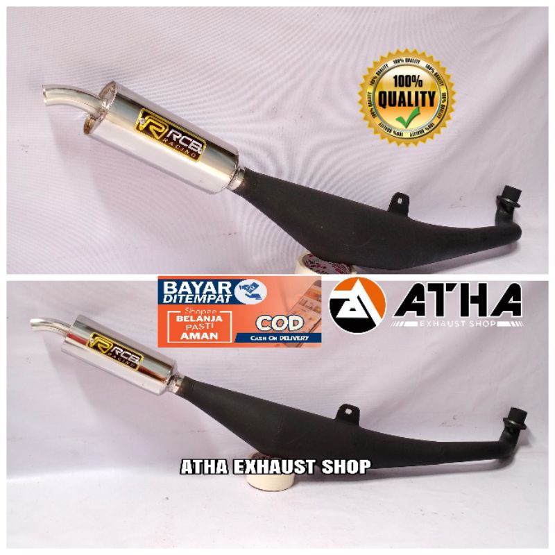 Knalpot Fizr F1zr Standar Racing RCB kwalitas super